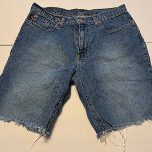 Polo Jeans Co Ralph Lauren Cut Off Denim Shorts Mens 38